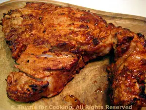 Barbecued Veal Chops