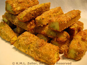 Baked Courgette (Zucchini) Sticks