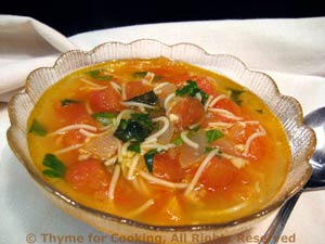 Fresh Tomato and Garlic Soup