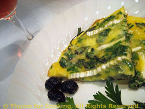 Tortilla de Calabacín (Spanish-Style Omelet with Zucchini)